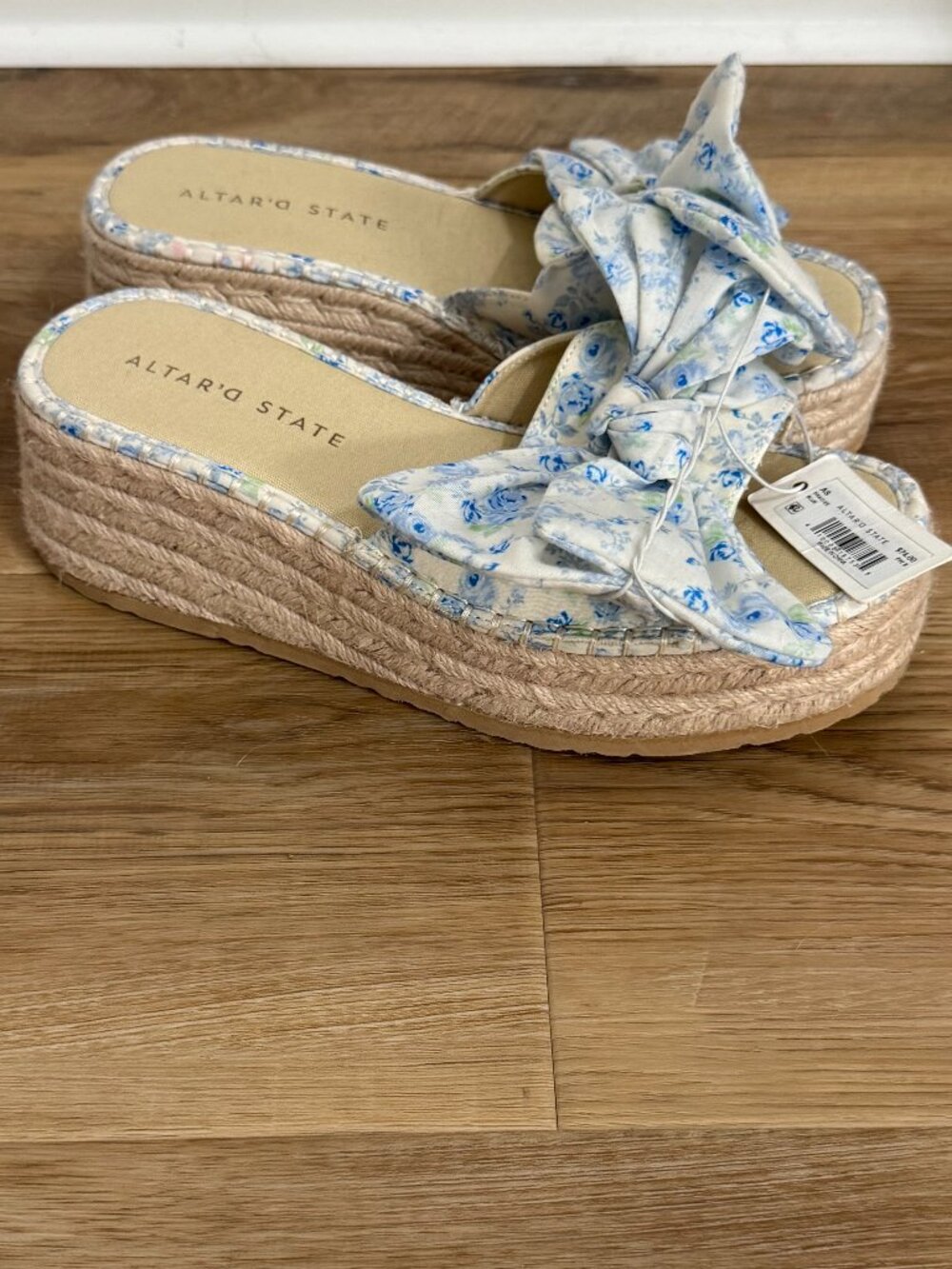 🔥 Alter’d State Blue Espadrilles – NWT – Priced to Sell!
